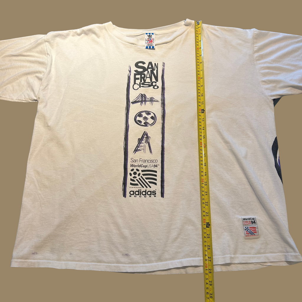 1994 Adidas World Cup USA San Francisco Shirt - XL/XXL
