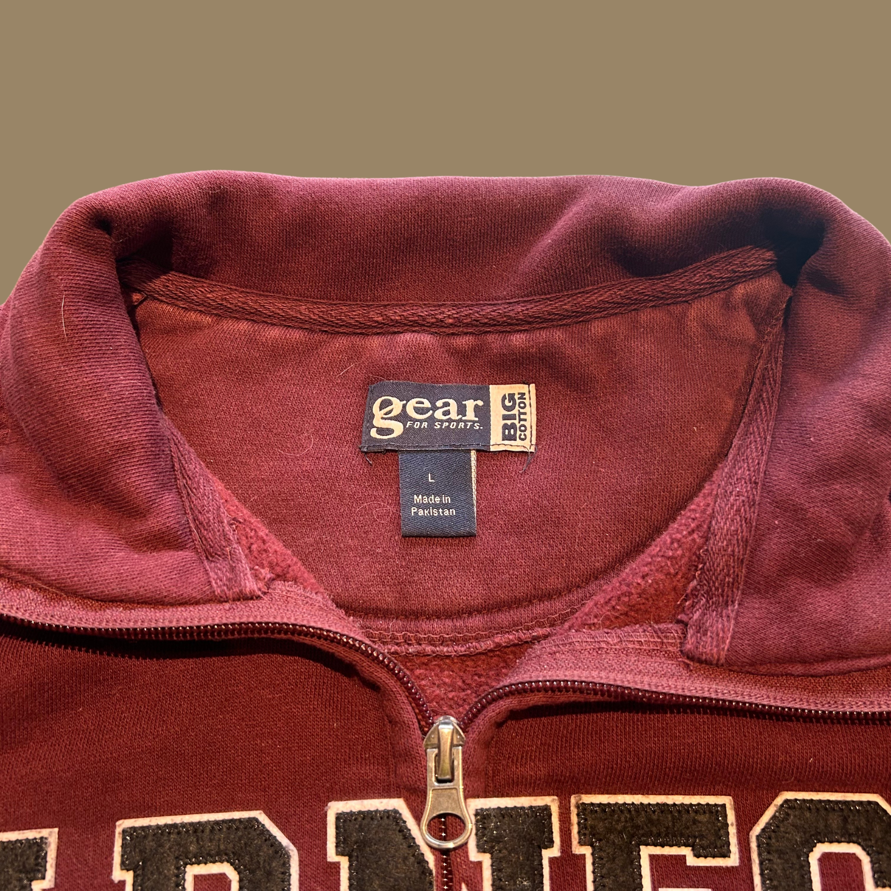 00s Carnegie Tech Quarter Zip Sweatshirt - M/L