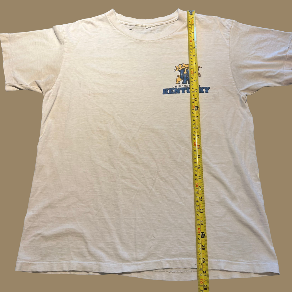 90s Distressed Kentucky Basketball Shirt - M/L