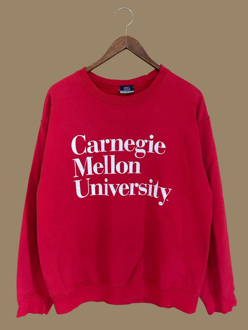 90s Stacked Wordmark Sweatshirt - S/M