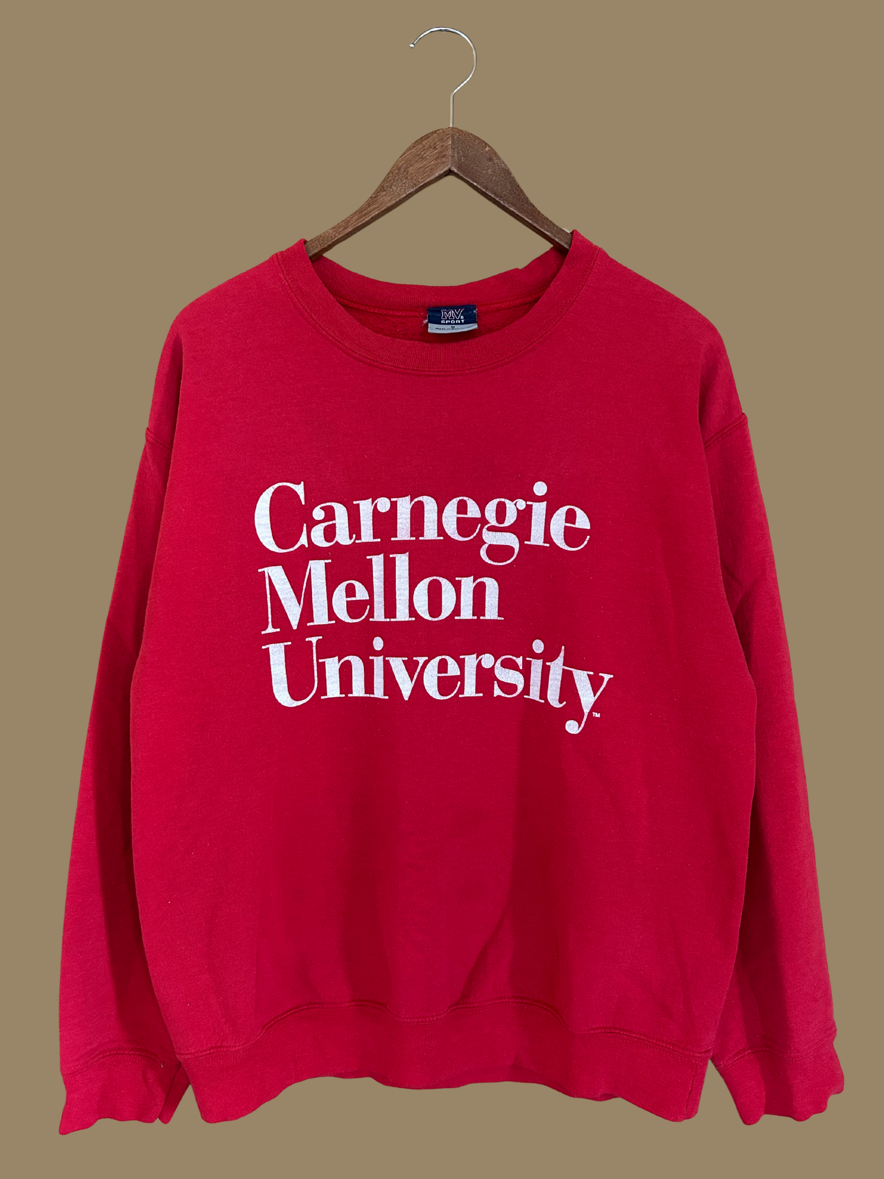 90s Stacked Wordmark Sweatshirt - S/M