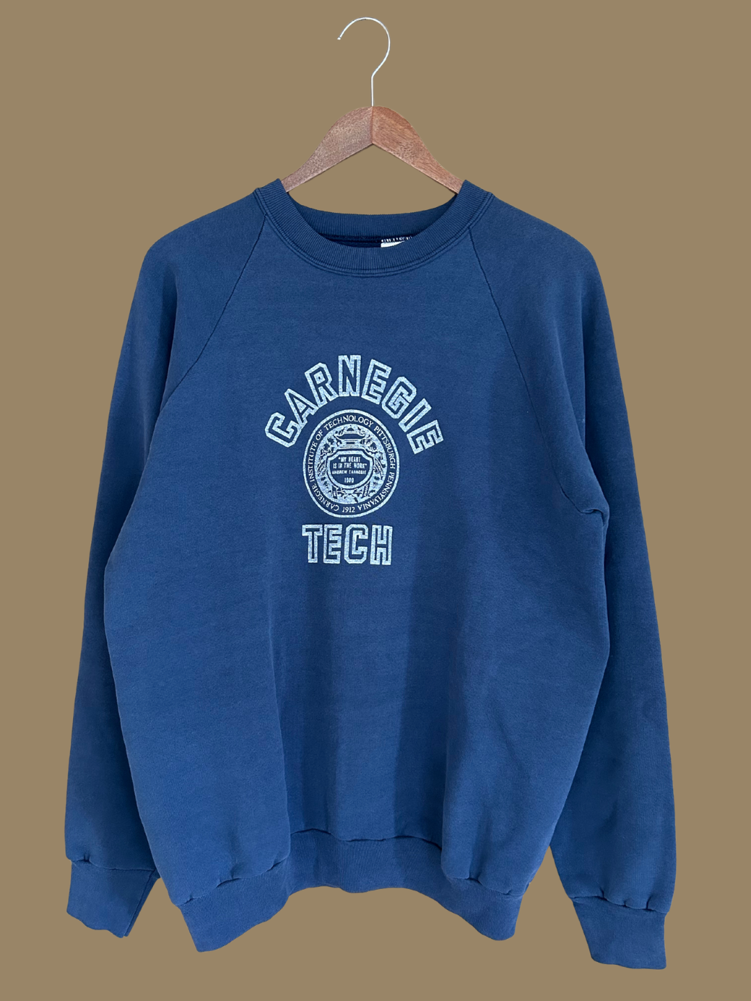 80s Carnegie Tech Sweatshirt - M/L