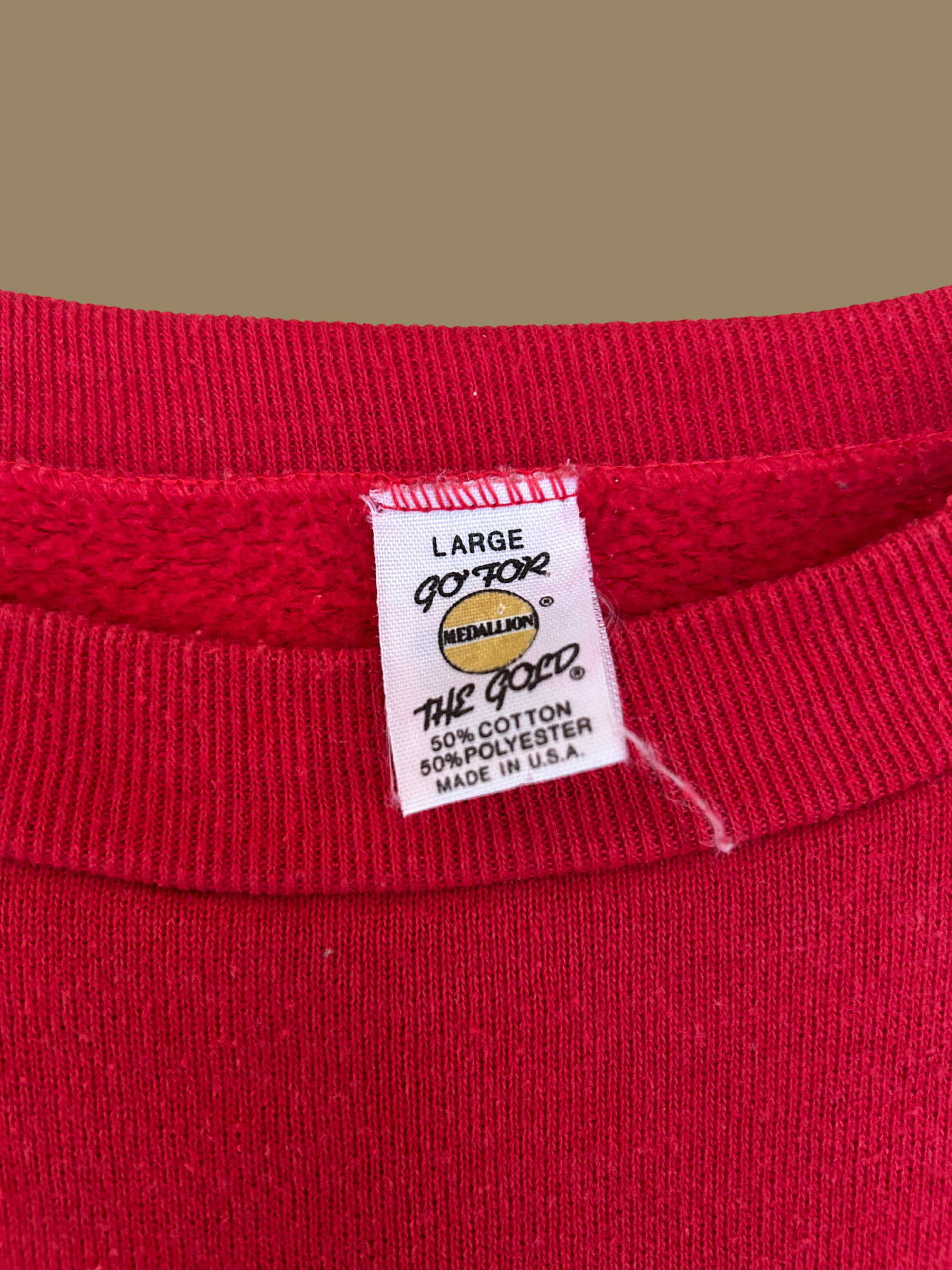 80s Thistle Logo Carnegie-Mellon Sweatshirt  - M/L