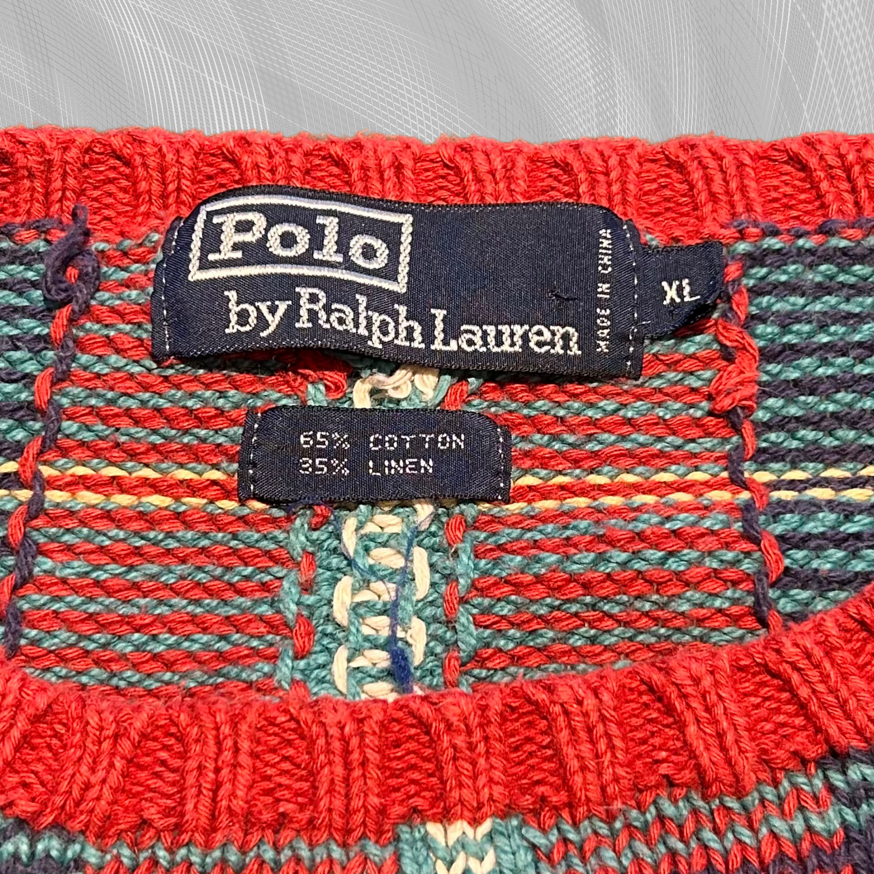 103 - L/XL - 35% Linen, Polo Ralph Lauren