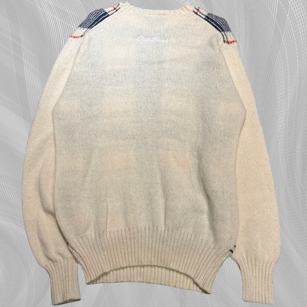 089 - L/XL - 100% Wool, 80s Eddie Bauer