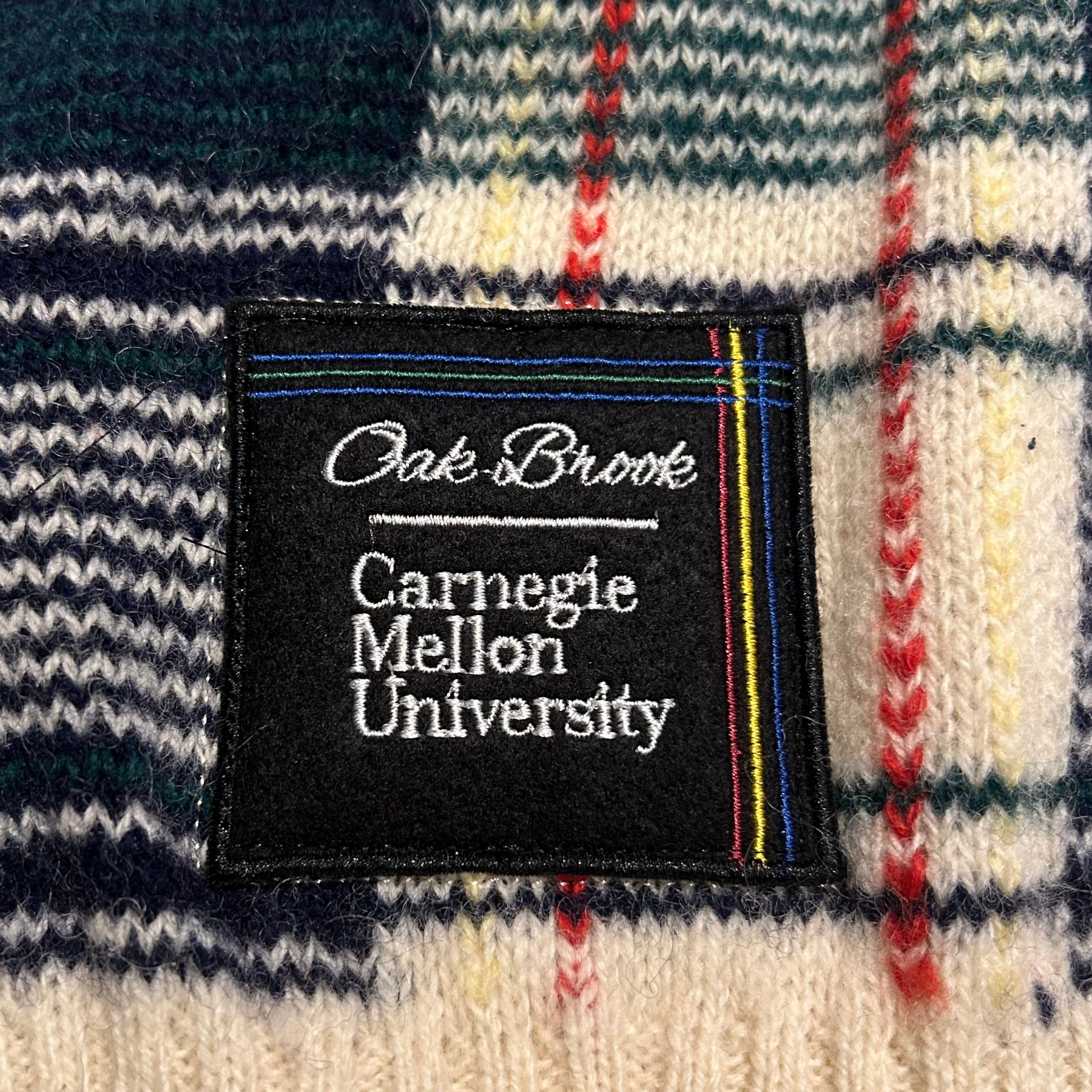 089 - L/XL - 100% Wool, 80s Eddie Bauer