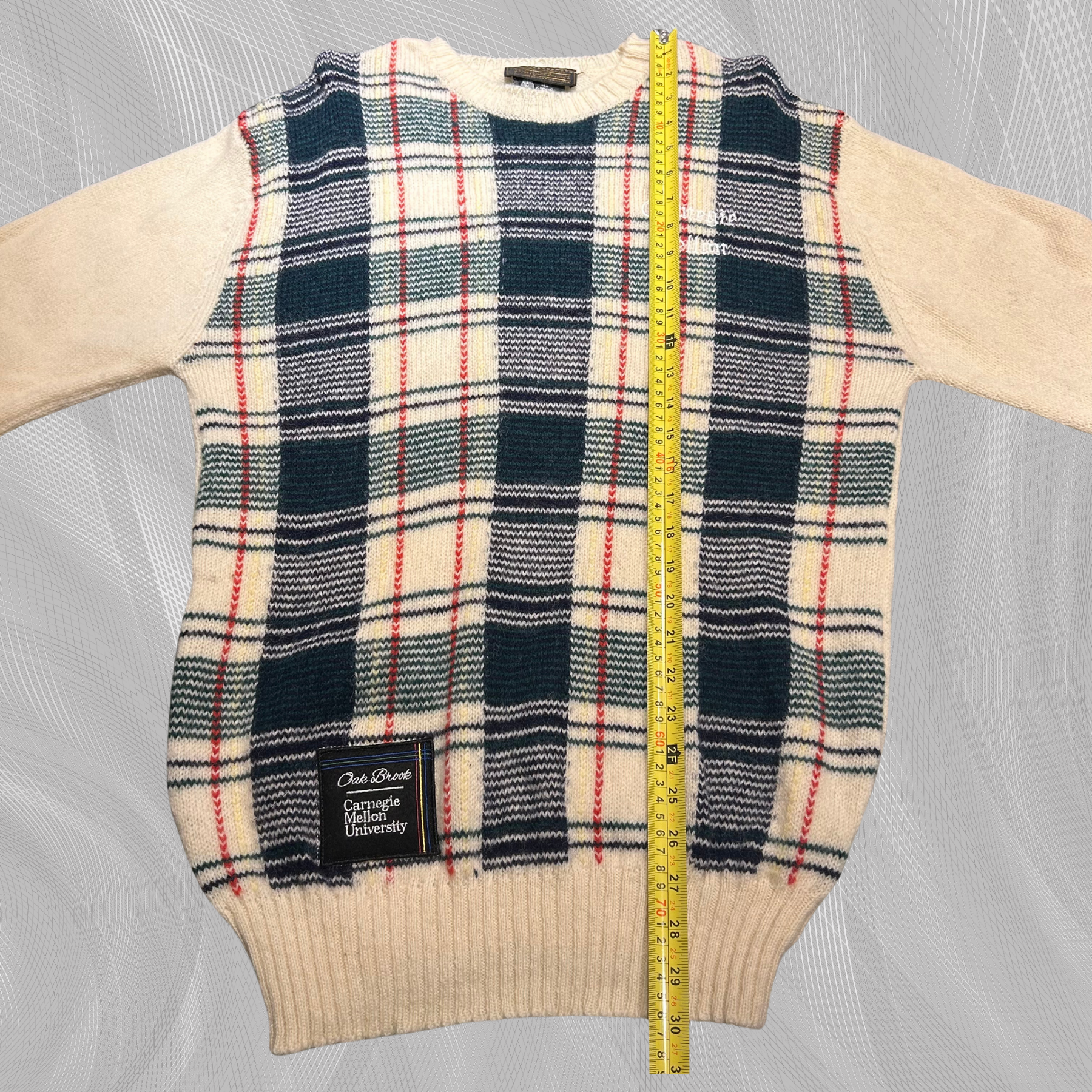 089 - L/XL - 100% Wool, 80s Eddie Bauer