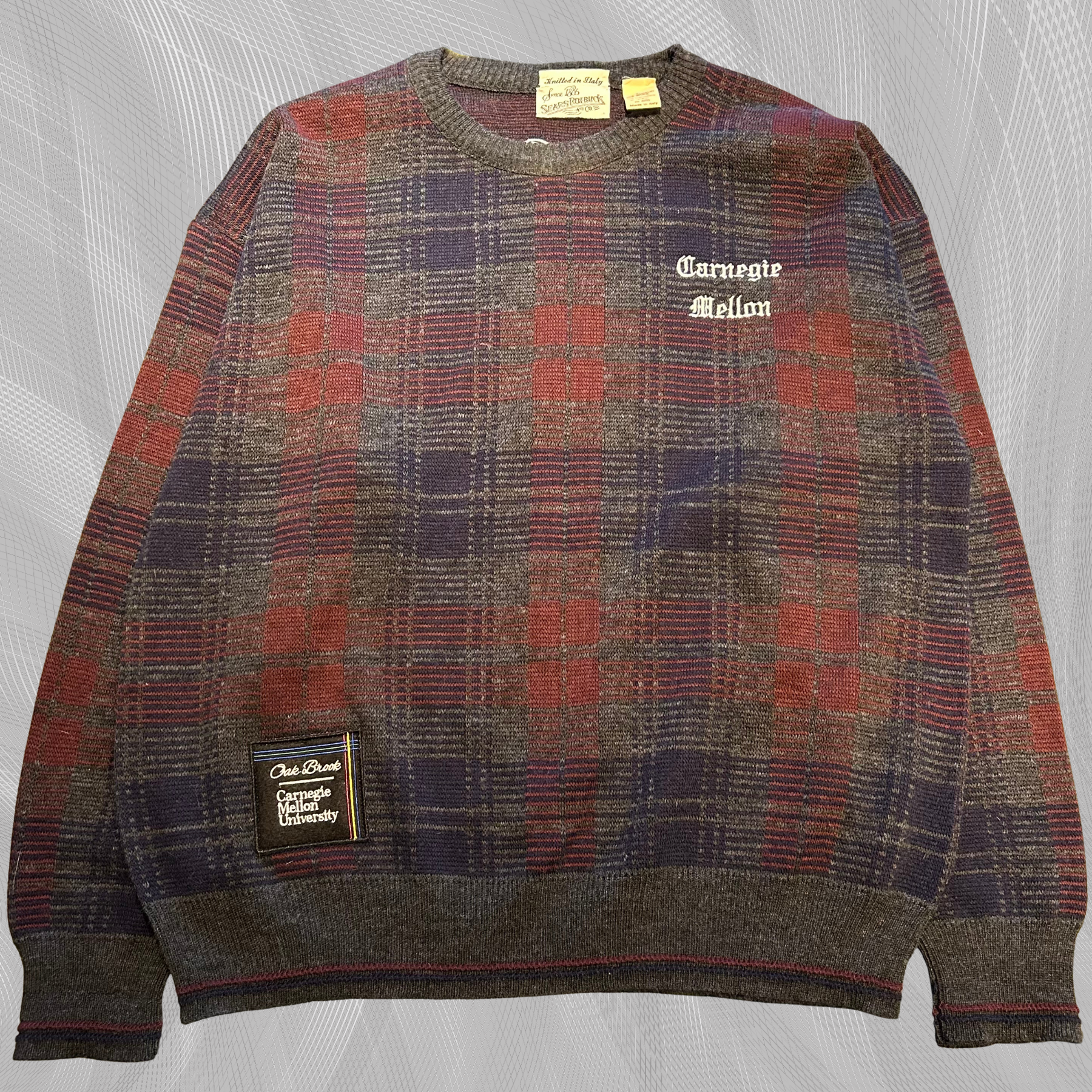 090 - M/L - 30% Wool, 80s Sears, Knitted in Italy