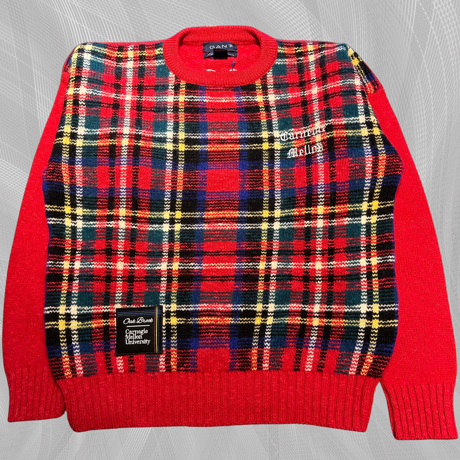 093 - S/M - 72% Wool, Hand Intarsia