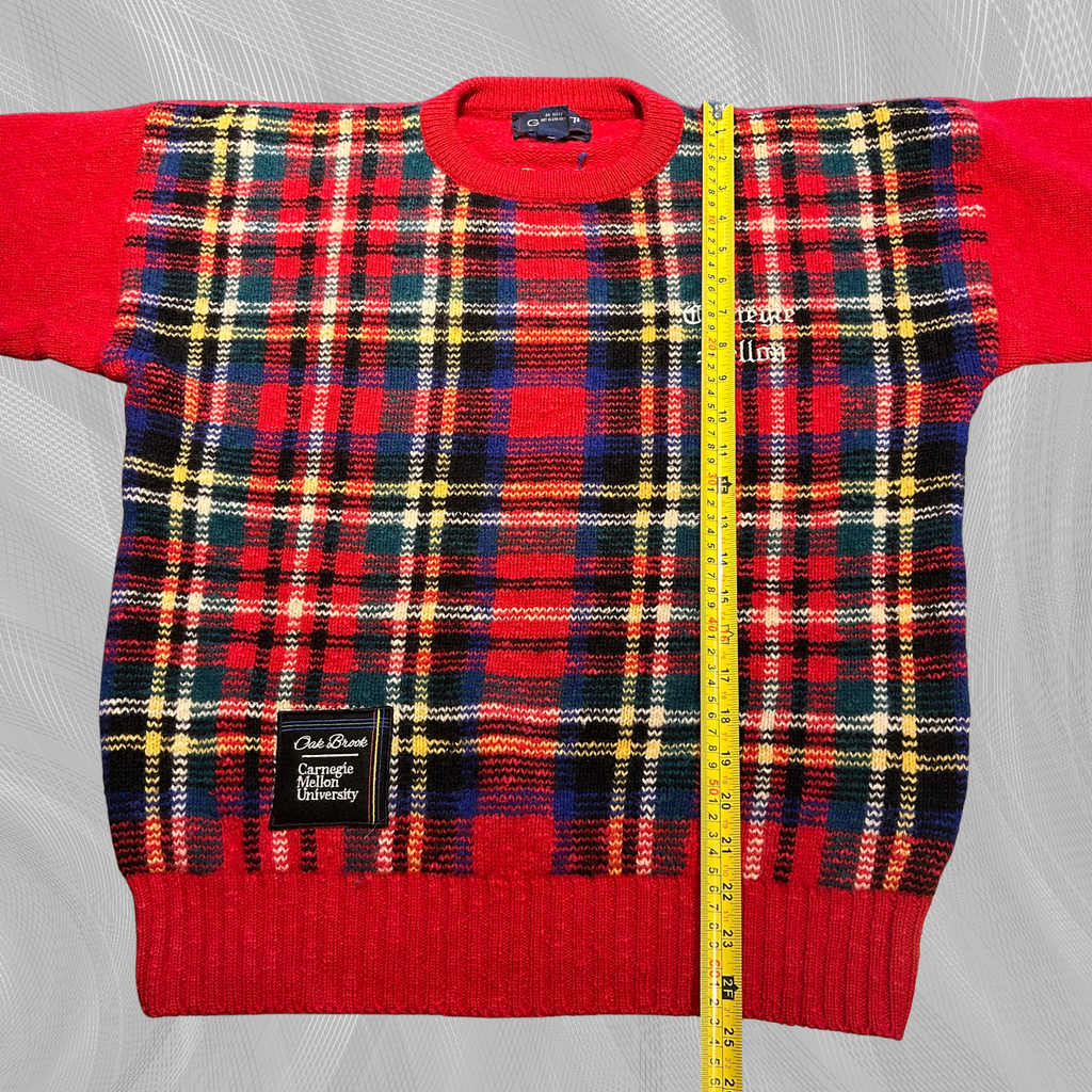 093 - S/M - 72% Wool, Hand Intarsia
