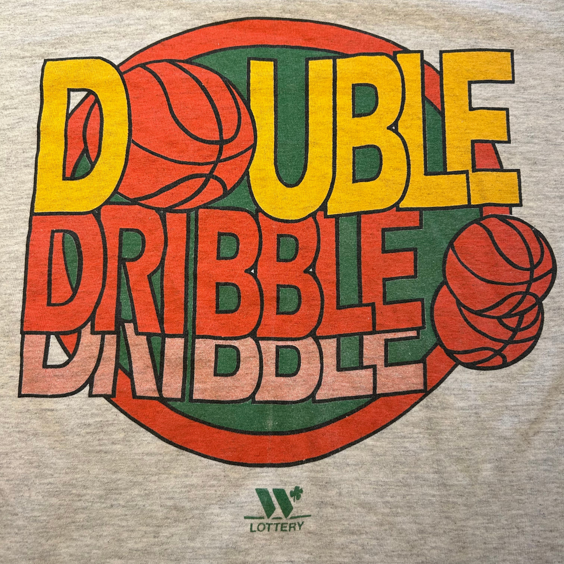 90s Seattle Supersonics Caricature Shirt - M/L