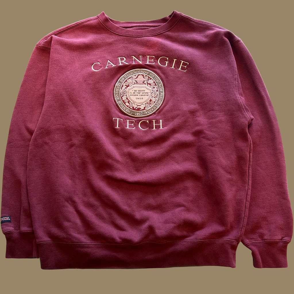 90s Carnegie Tech Sweatshirt - M/L