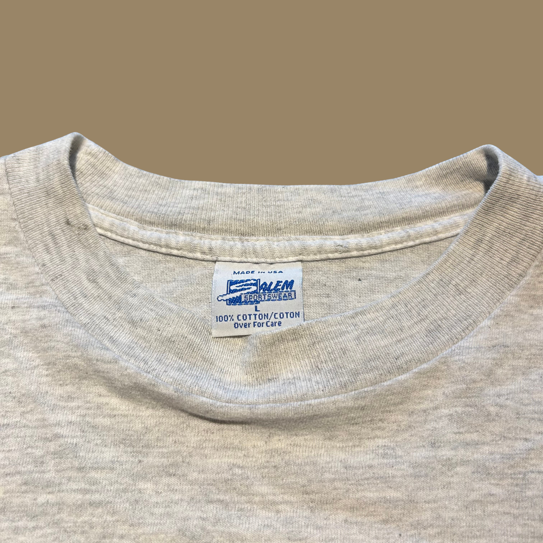 90s Seattle Supersonics Caricature Shirt - M/L