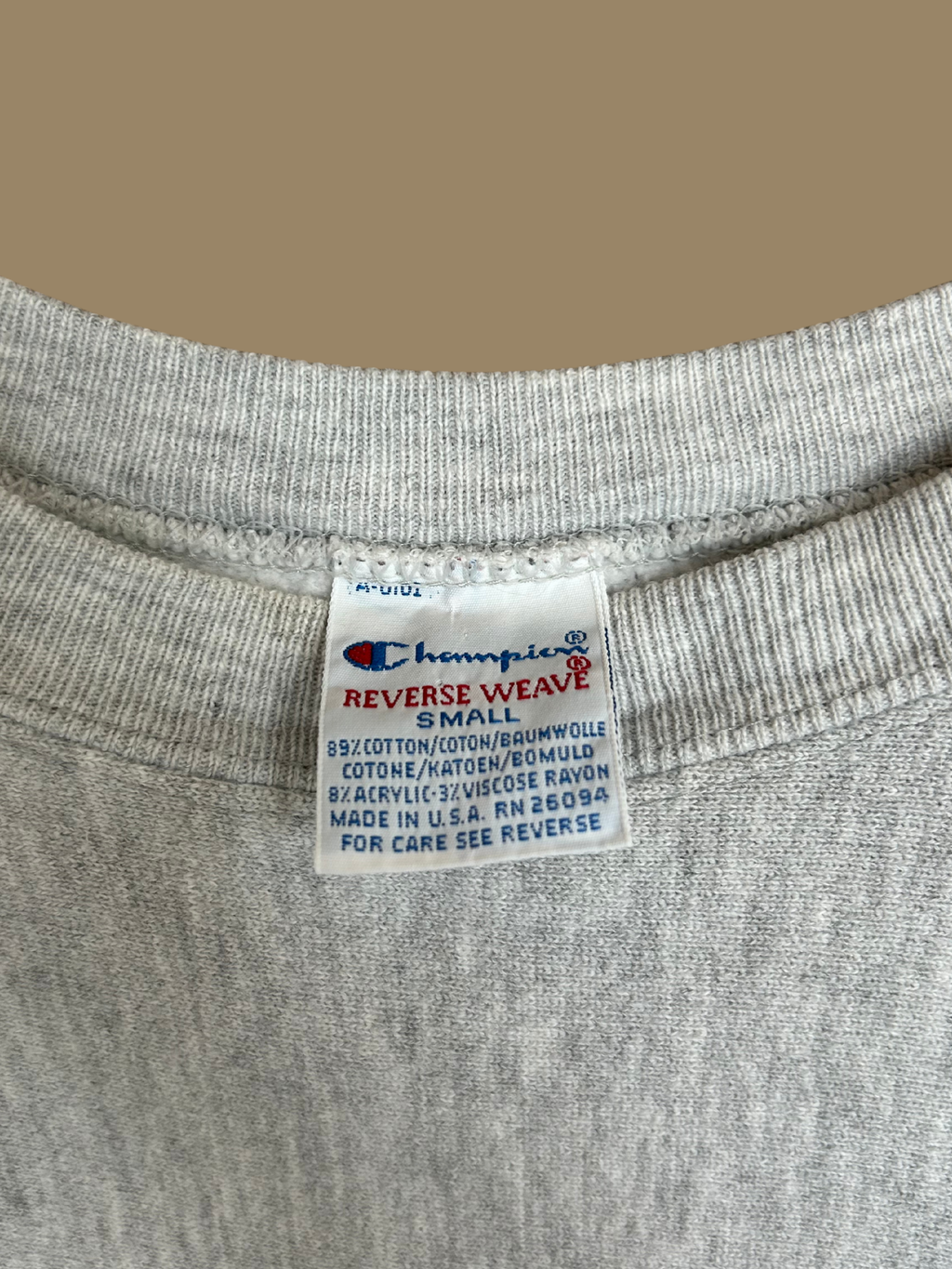 90s Champion Reverse Weave Sweatshirt - XS/S