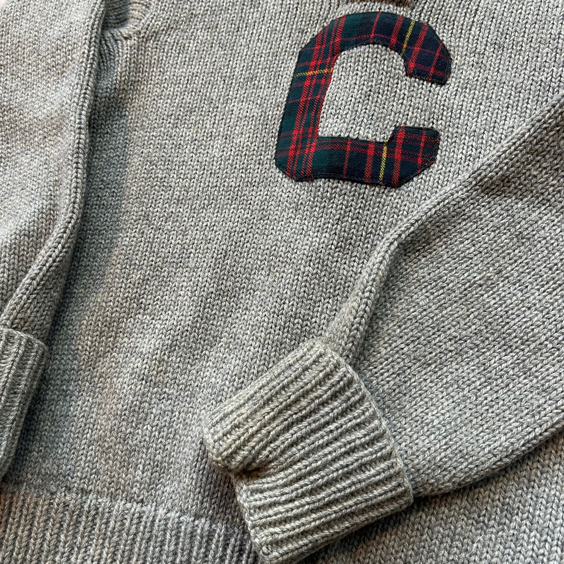 40s Carnegie Tech Varsity Sweater - S/M