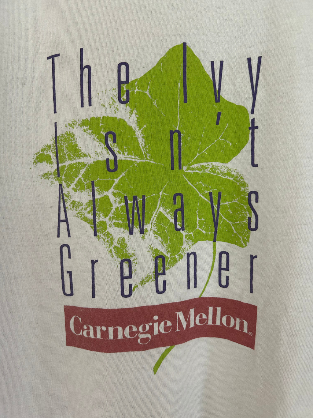 90s "The Ivy Isn't Always Greener" Shirt - XL/XXL