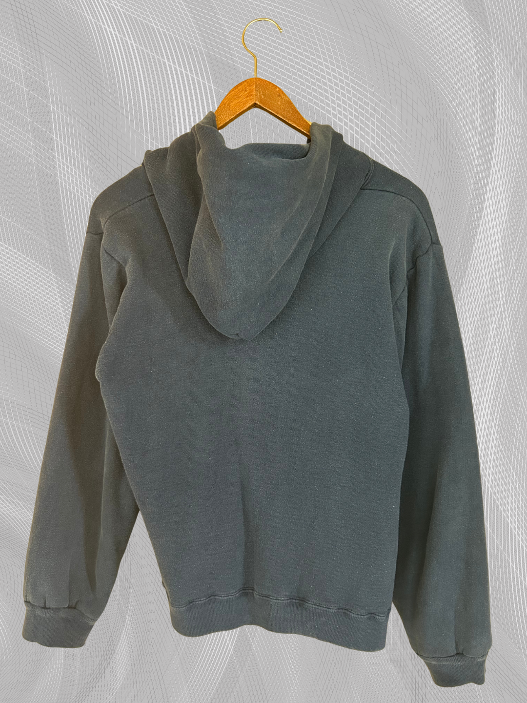 60s Carnegie-Mellon Thermal-Lined Hoodie - M/L