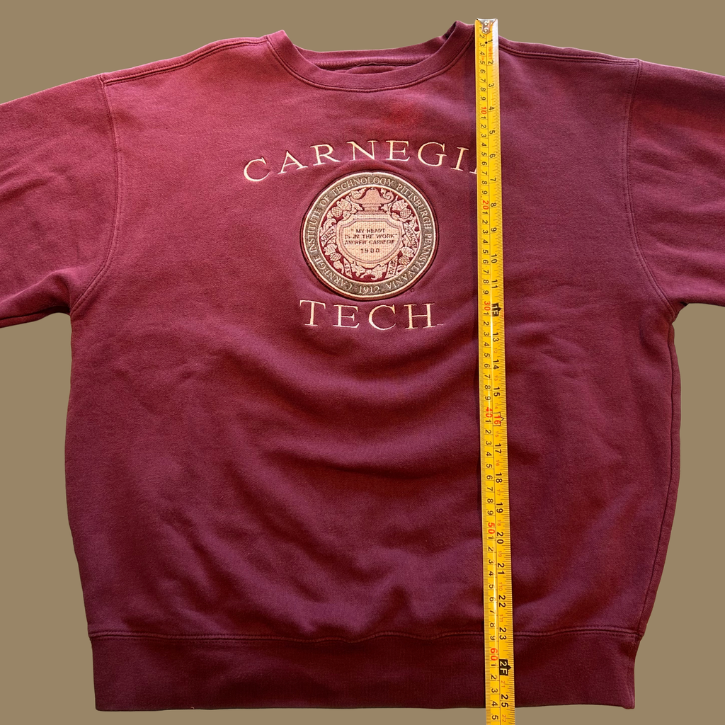 90s Carnegie Tech Sweatshirt - M/L
