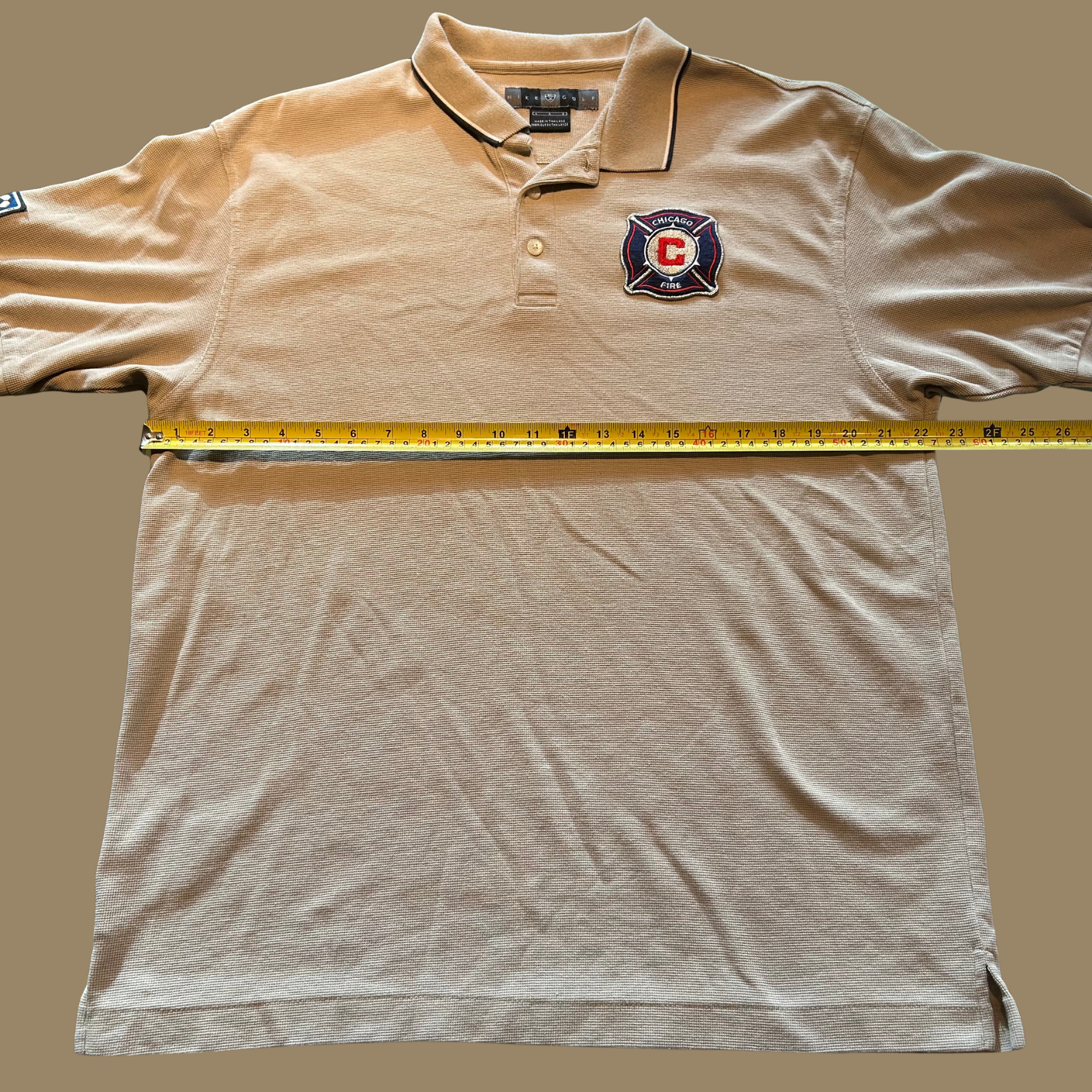 90s Chicago Fire MLS Polo - L/XL