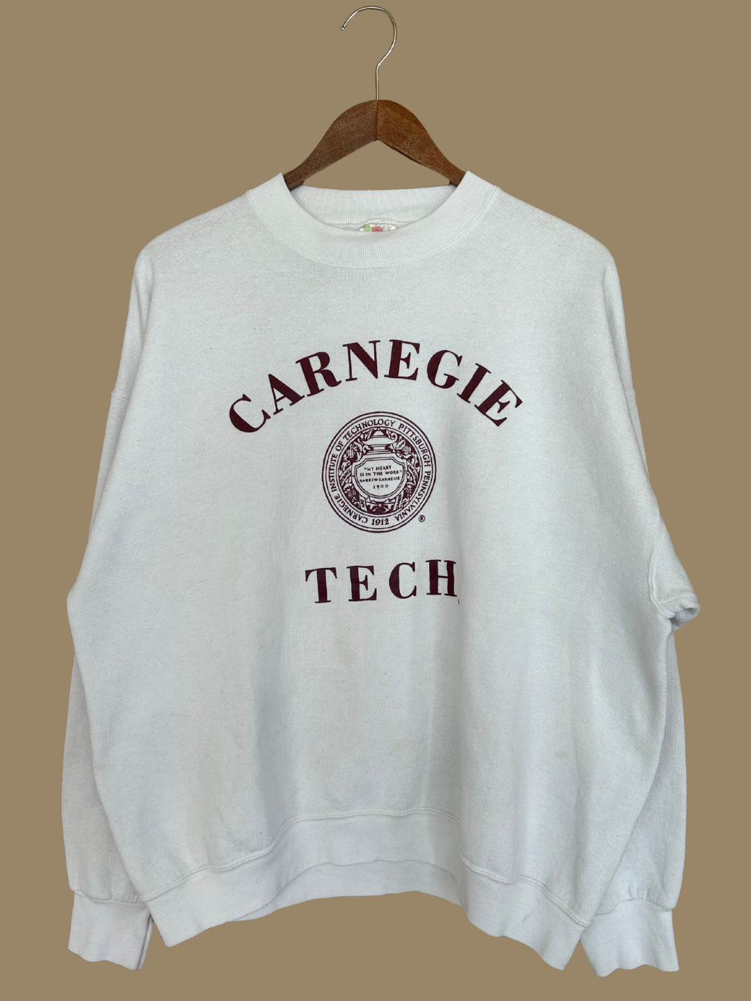 90s Carnegie Tech Sweatshirt - L/XL