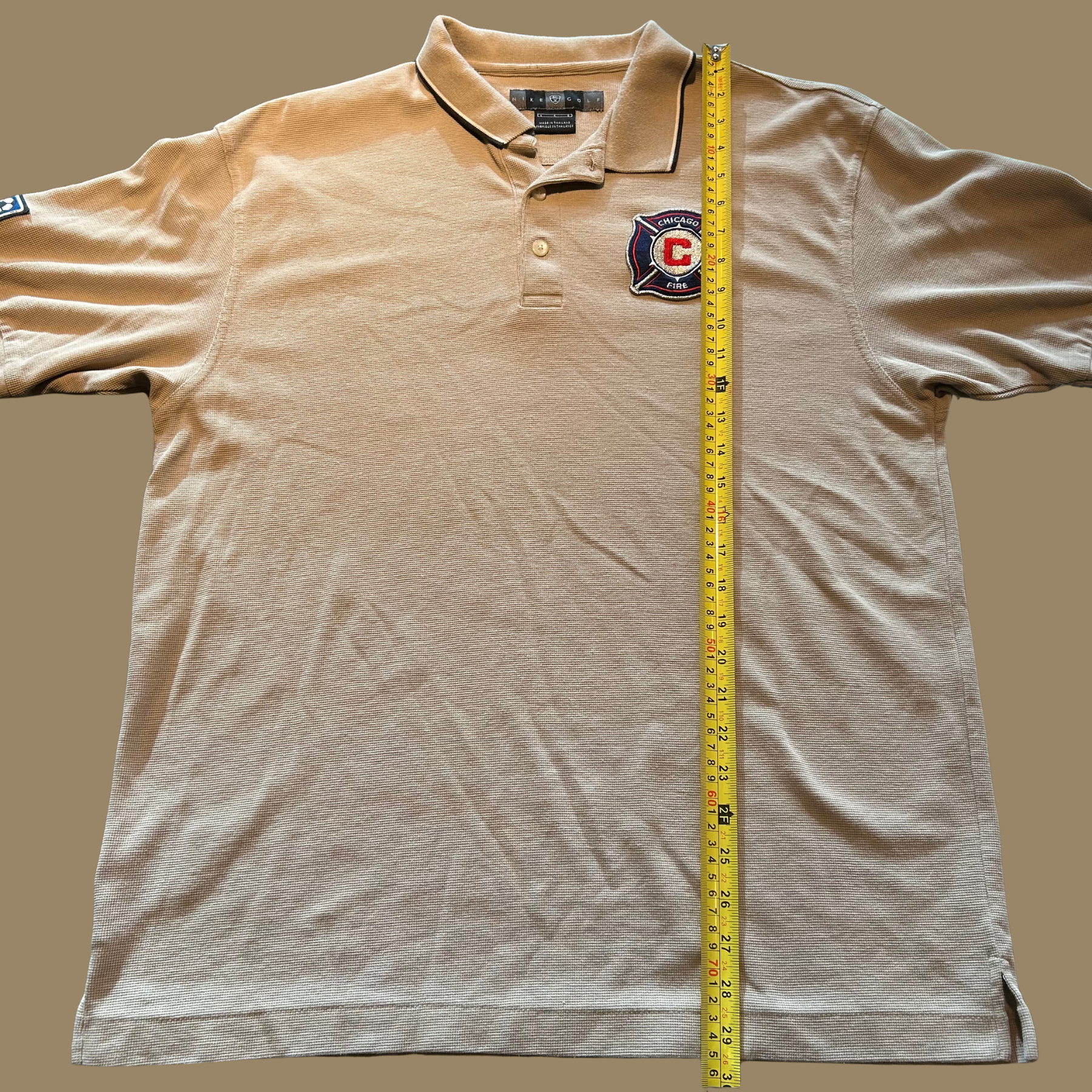 90s Chicago Fire MLS Polo - L/XL