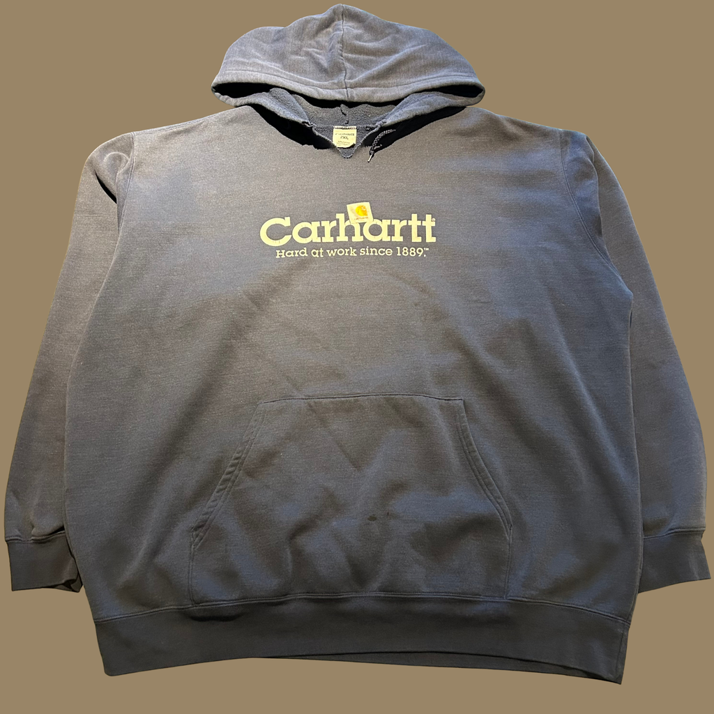 90s Faded Carhartt Hoodie - XXL/3XL