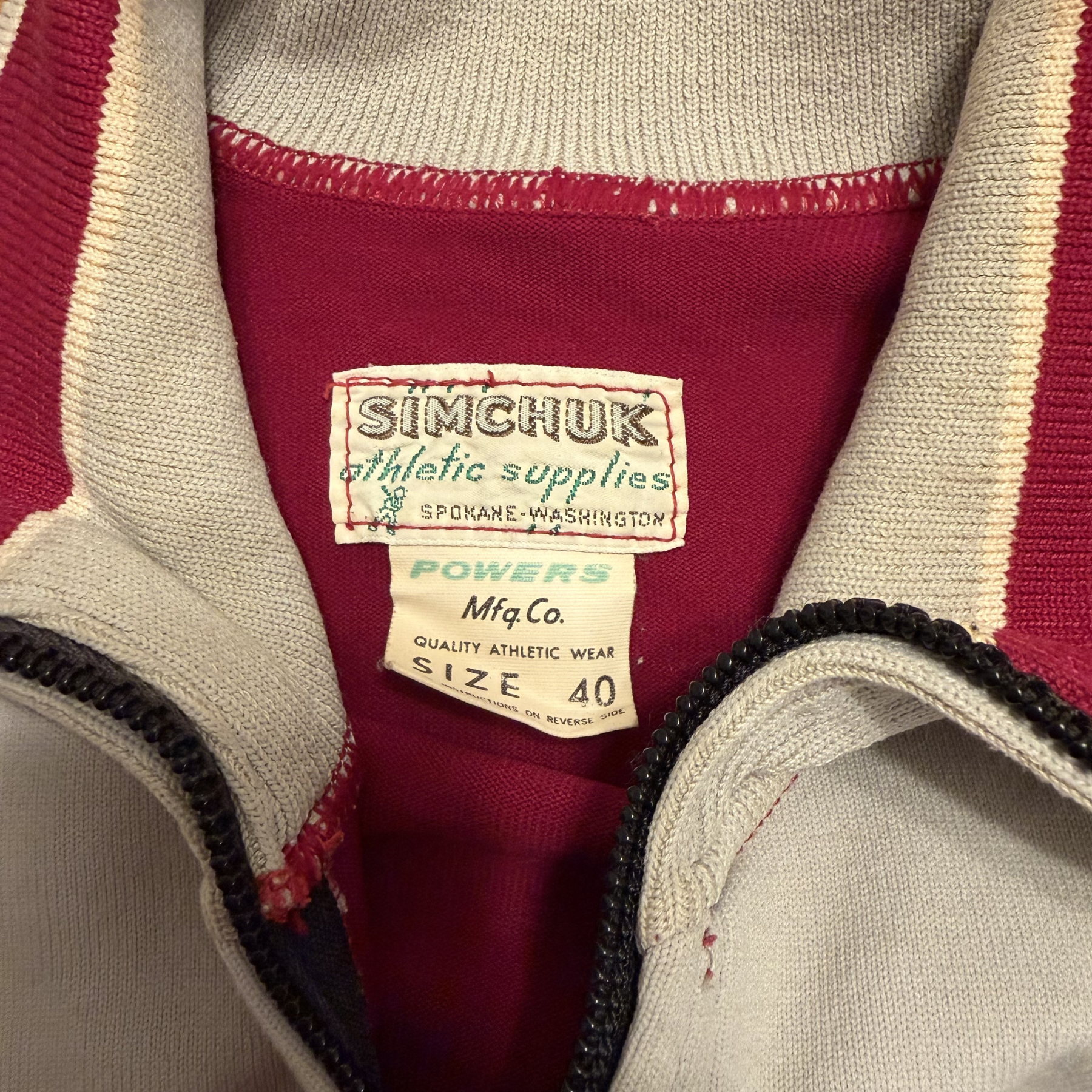 70s Washington State Cougars Varsity Jacket