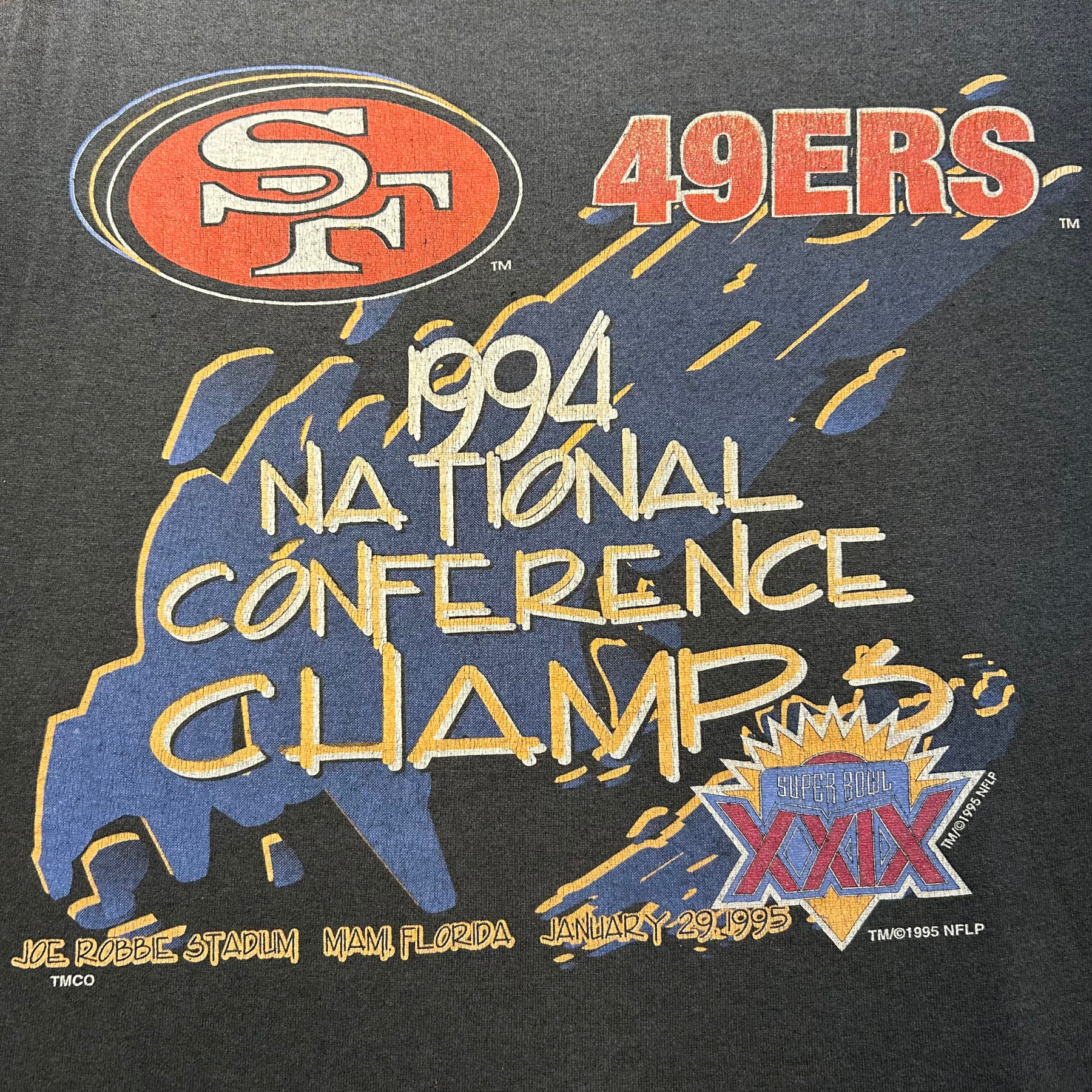 1994 Faded San Francisco 49ers Shirt - L/XL