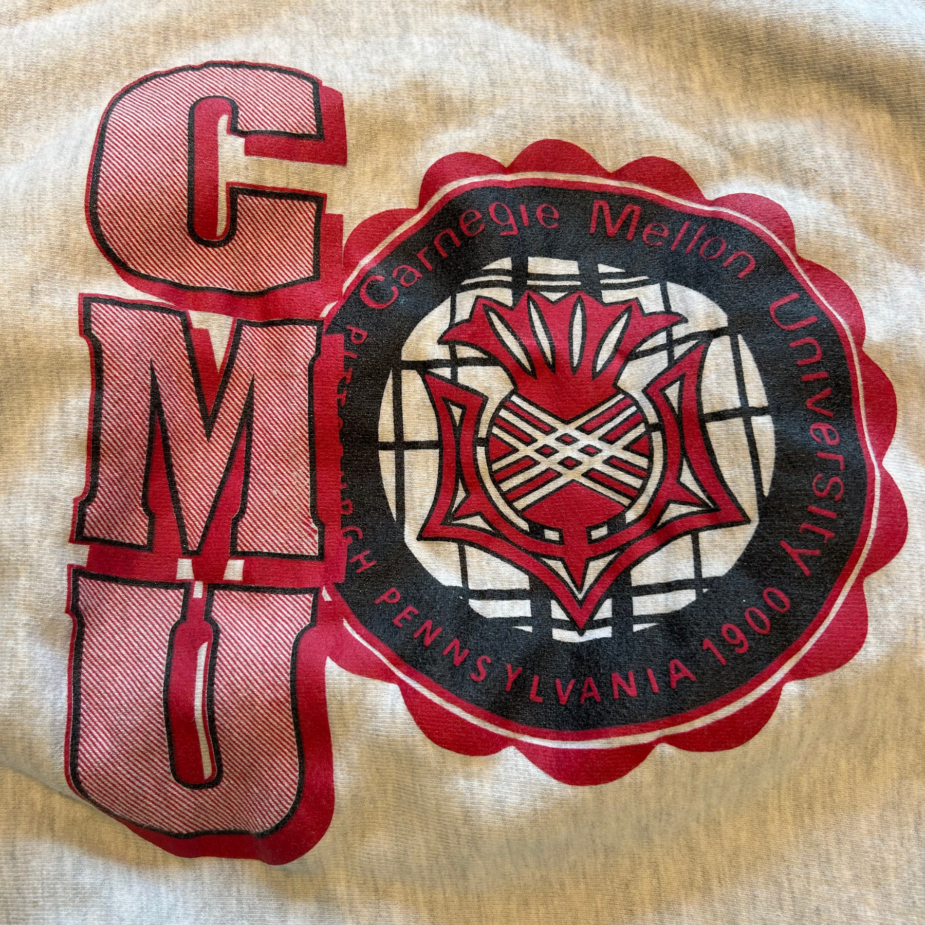 90s Reverse Weave CMU Sweatshirt - S/M