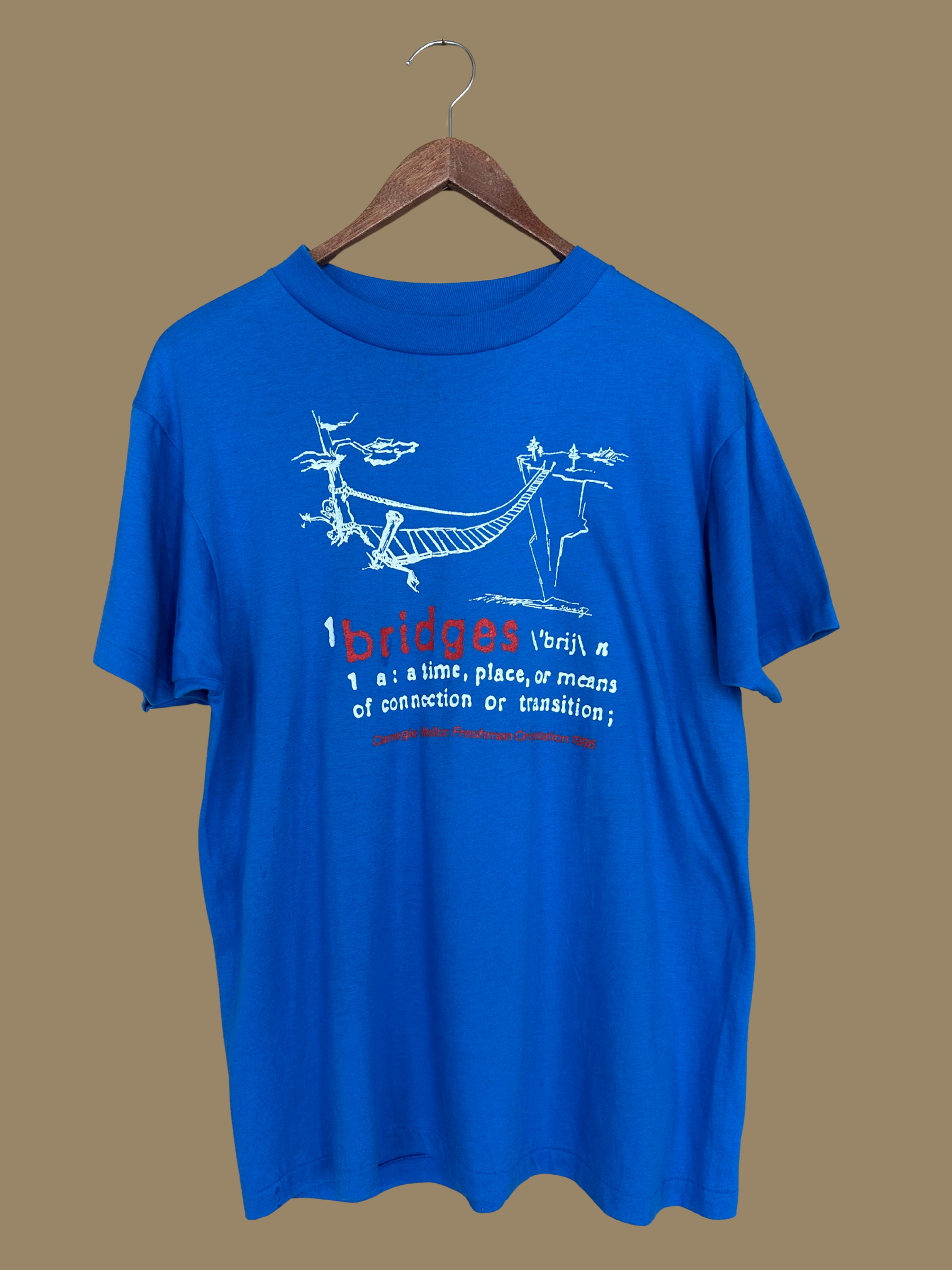 1986 Bridges Freshman Orientation Shirt - S/M