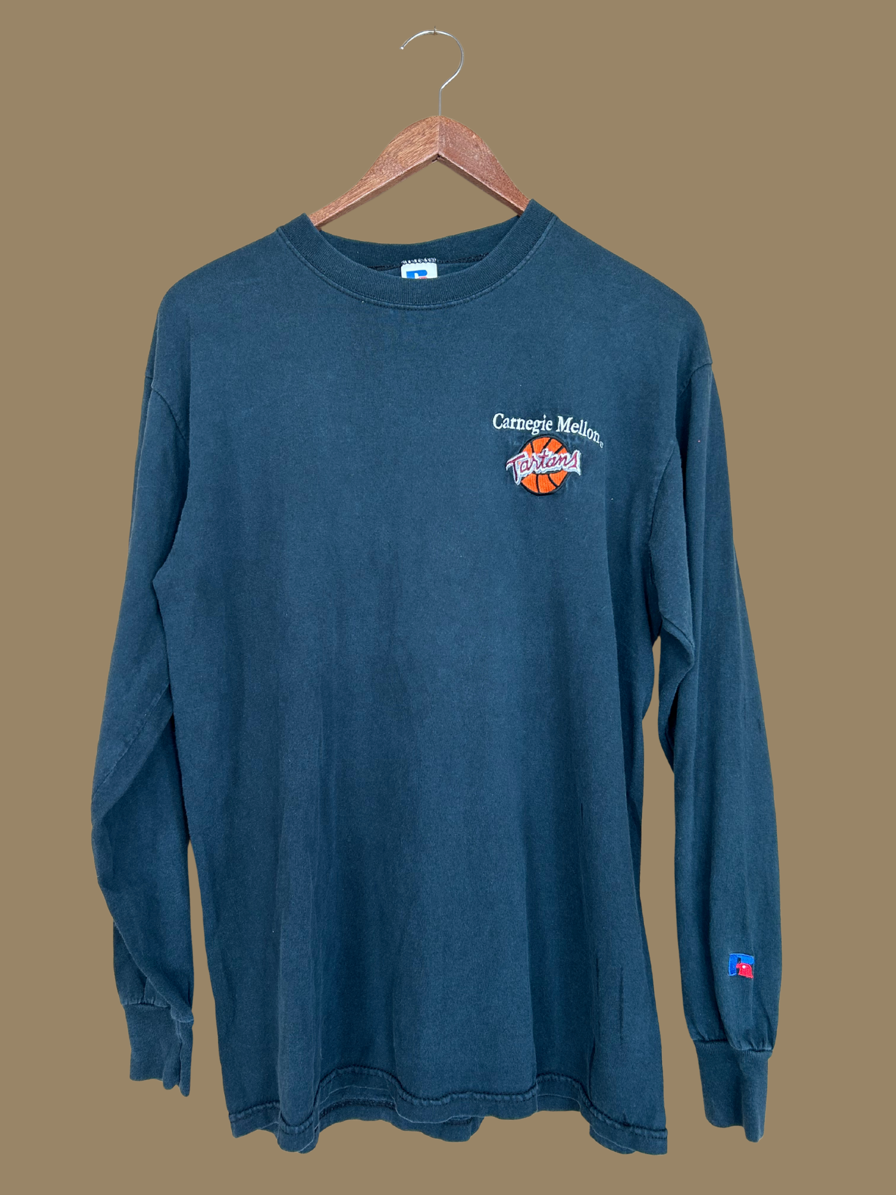 90s Tartans Basketball Long Sleeve Shirt - S/M