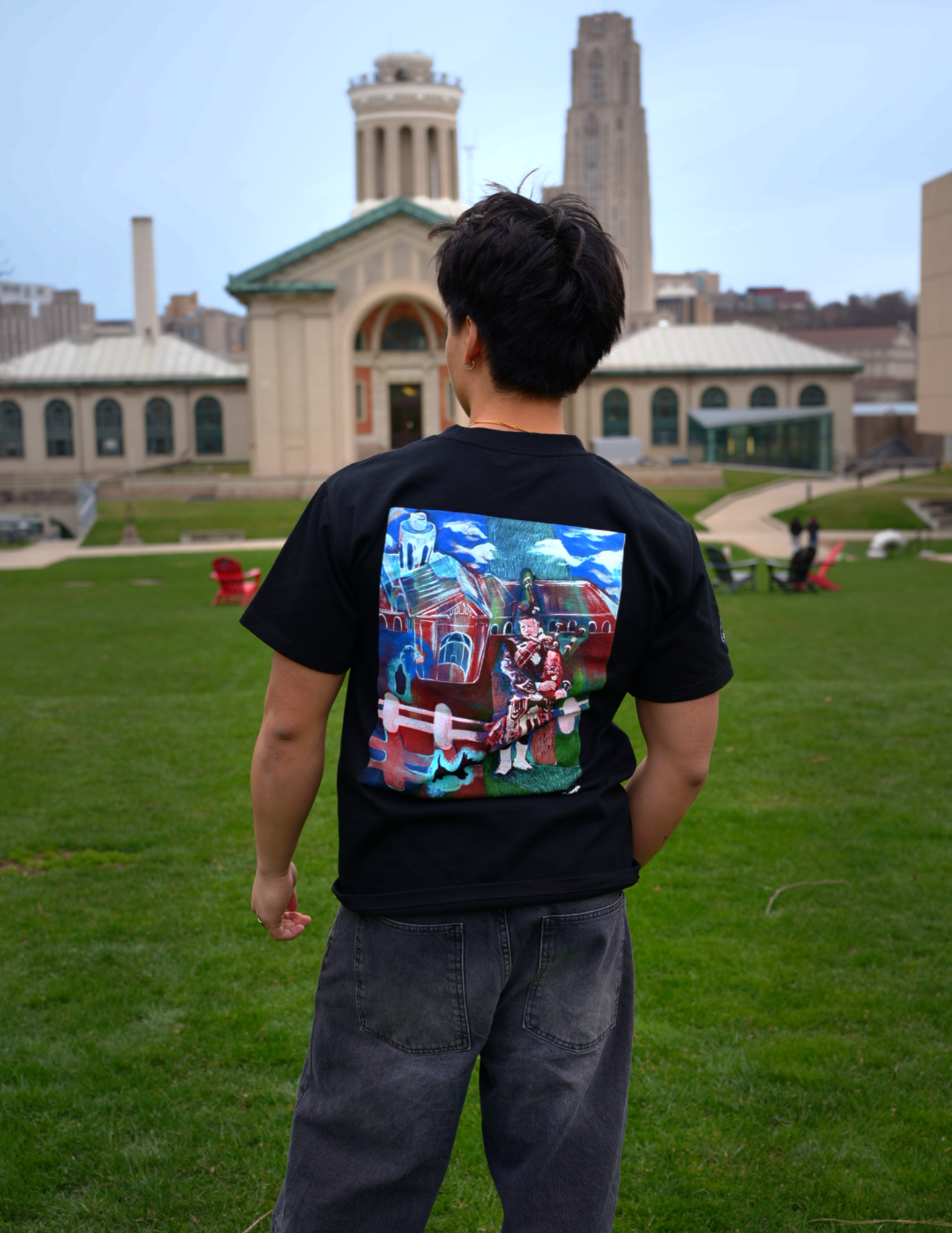 "The Bagpiper" T-Shirt