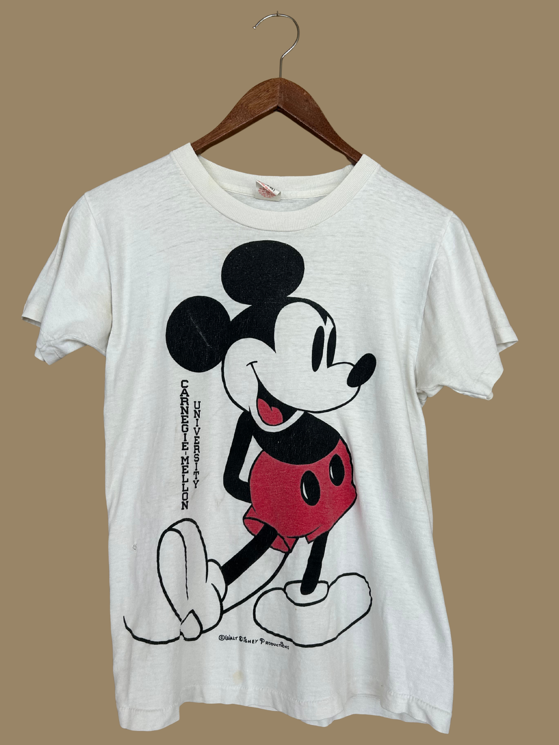 70s Mickey Mouse Shirt - XS/S
