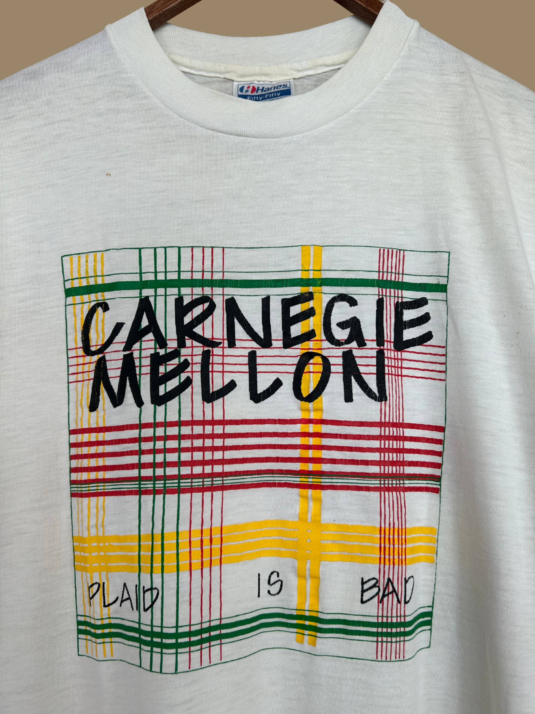 80s Plaid is Bad Shirt - S/M