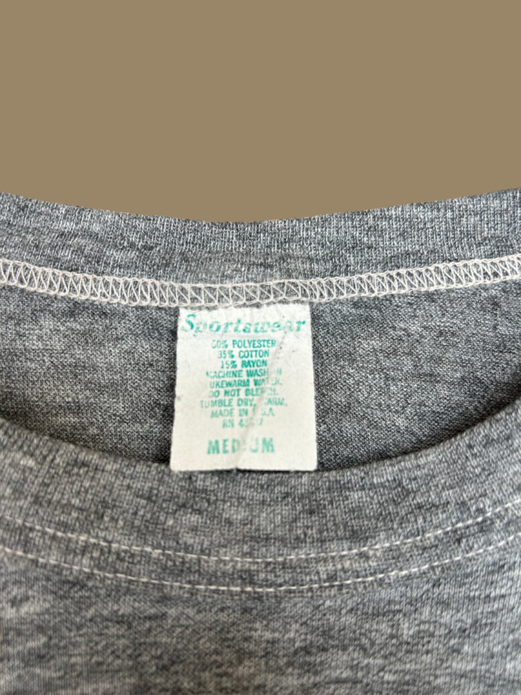 80s Purple Box Logo Shirt - S/M