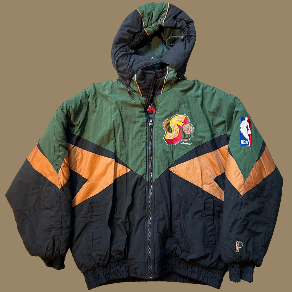 90s Seattle Sonics Jacket - L/XL