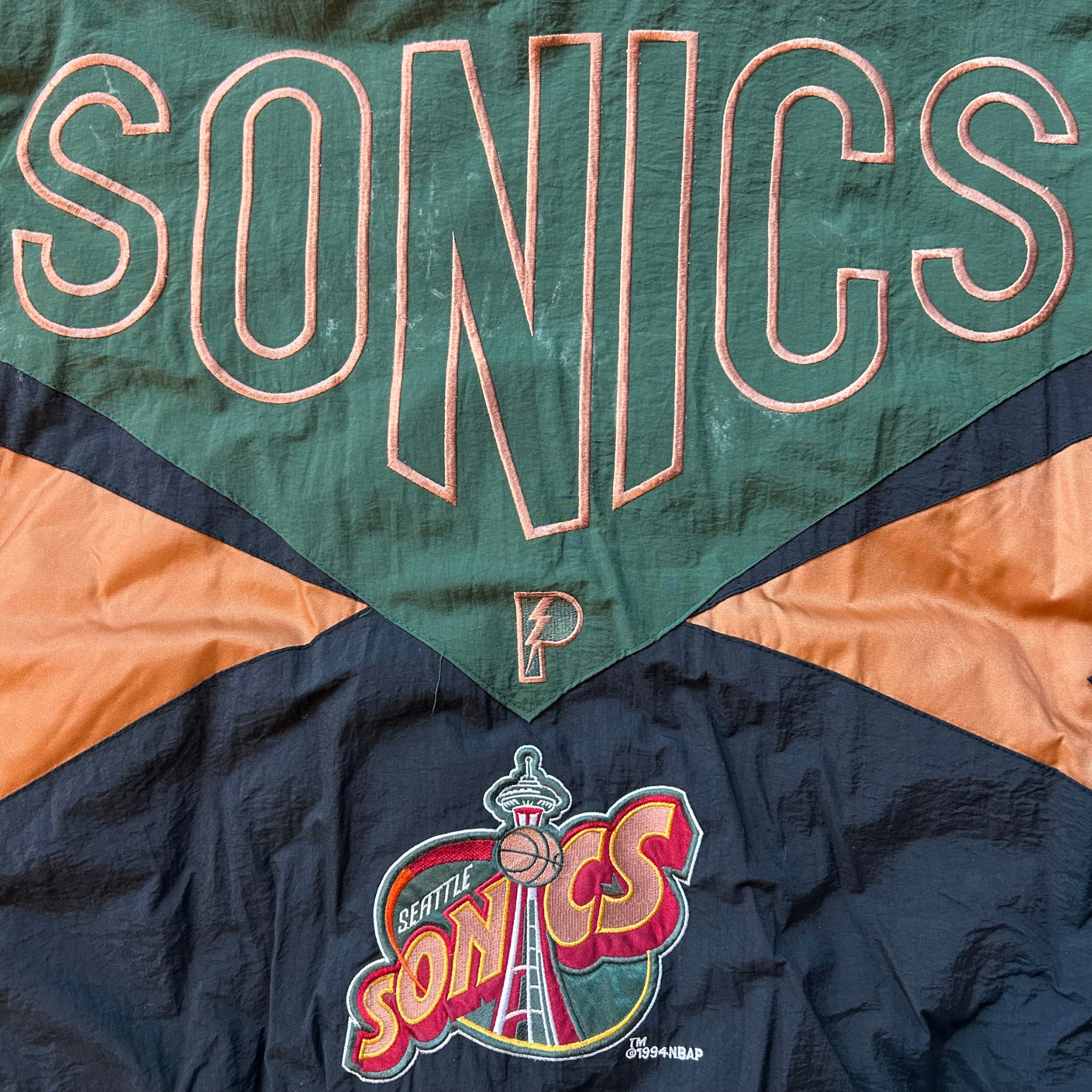 90s Seattle Sonics Jacket - L/XL