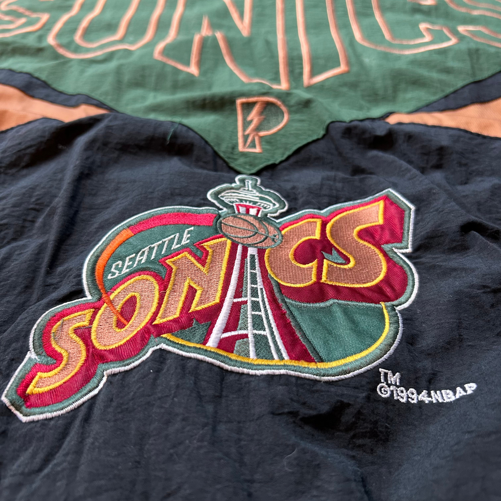 90s Seattle Sonics Jacket - L/XL