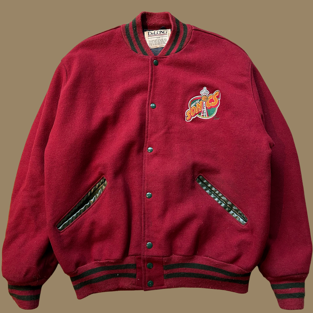 80s Seattle Sonics Jacket - XL/XXL