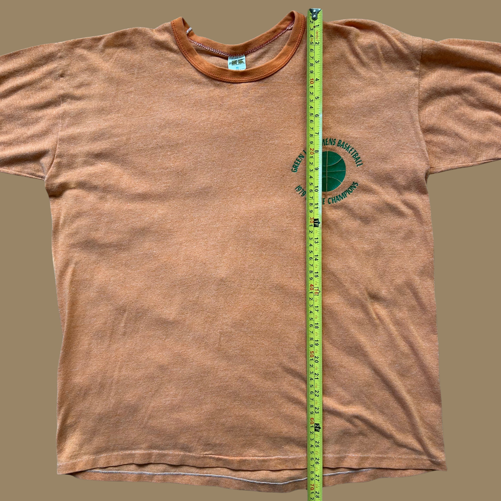 70s Russell Gold Tag Faded Basketball Shirt - L/XL