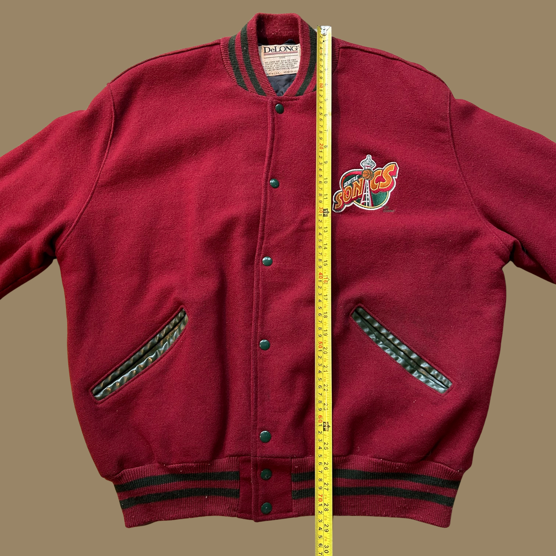 80s Seattle Sonics Jacket - XL/XXL