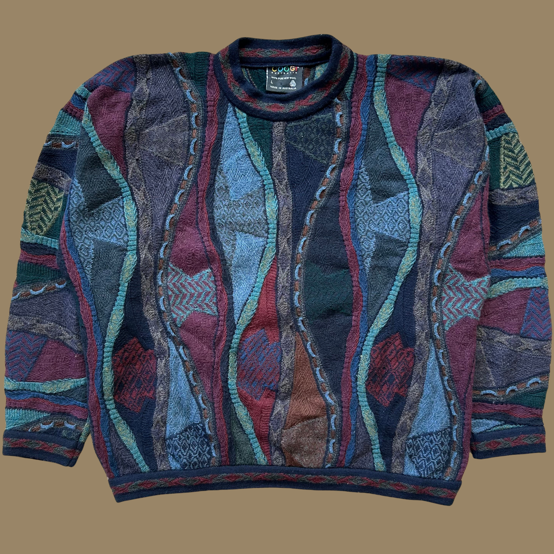 90s Coogi Wool Sweater - L/XL