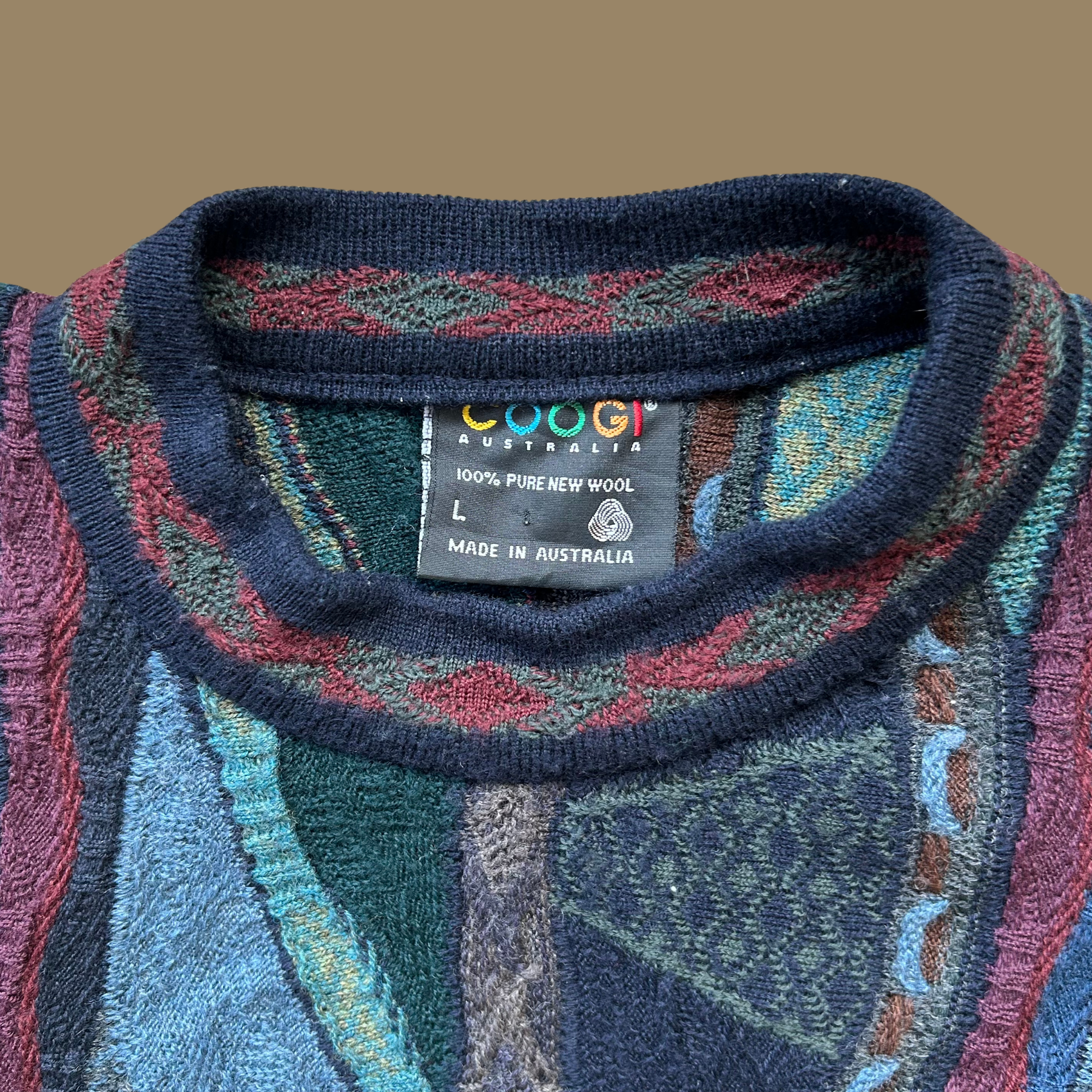 90s Coogi Wool Sweater - L/XL