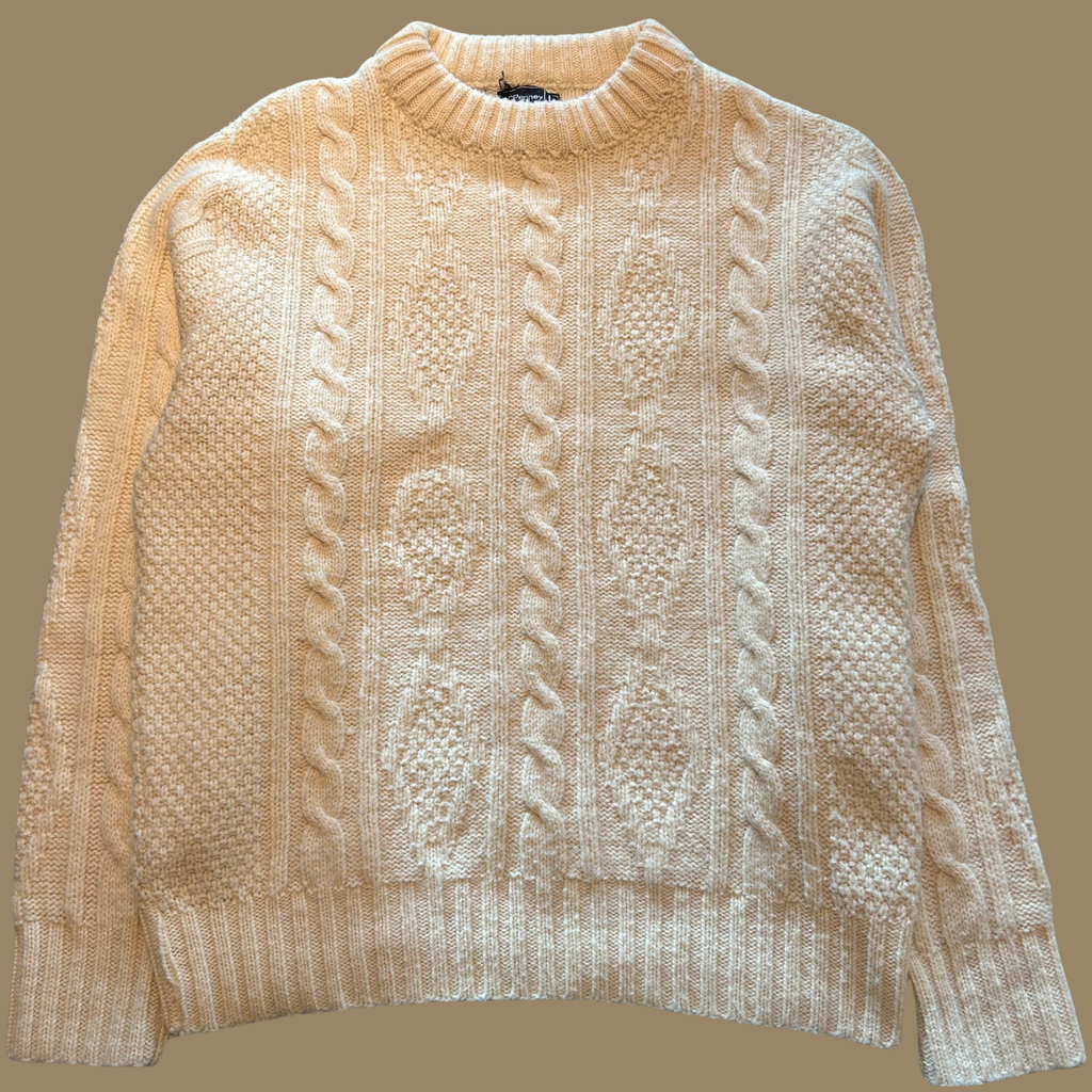 80s JC Penney Cable Knit Sweater - M/L