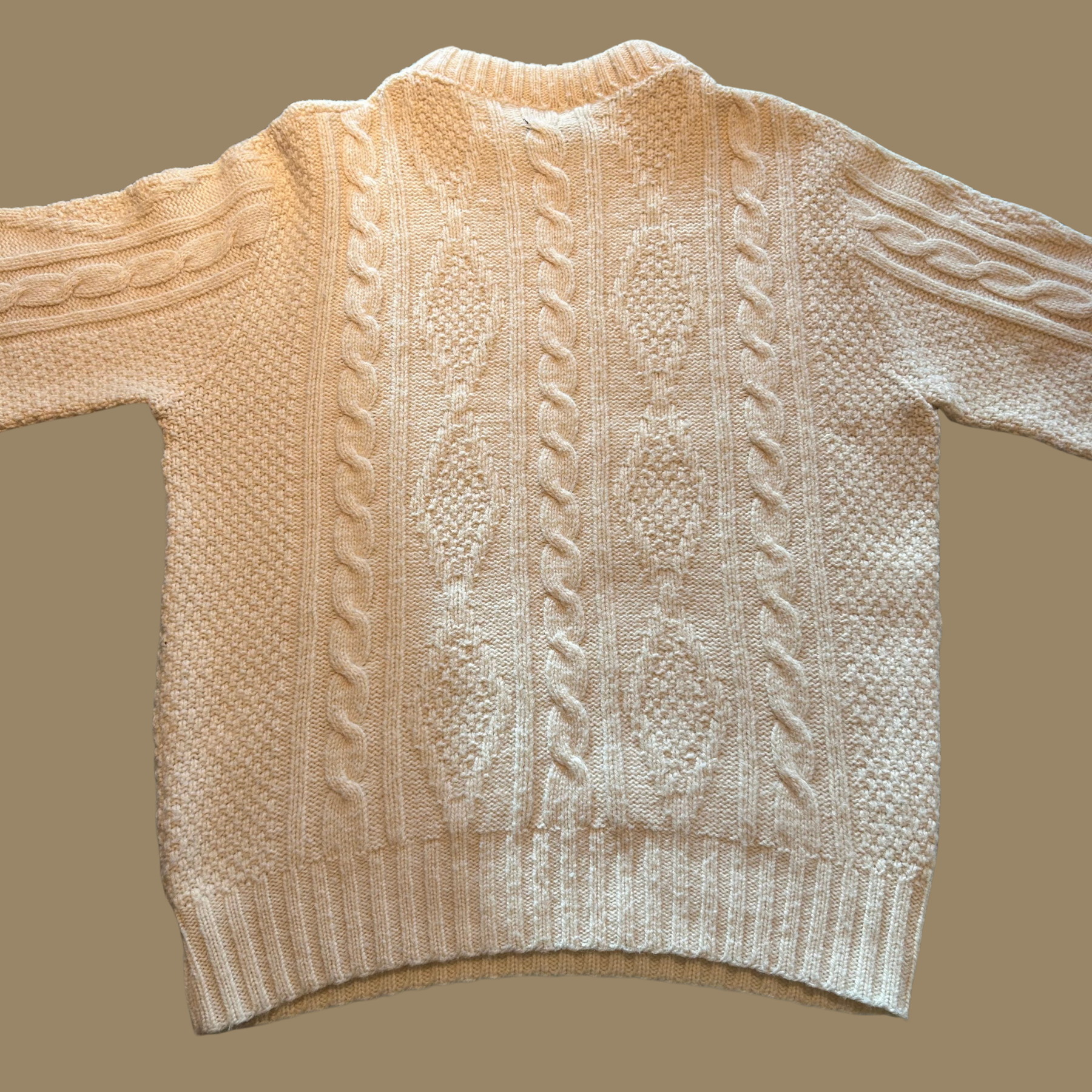 80s JC Penney Cable Knit Sweater - M/L