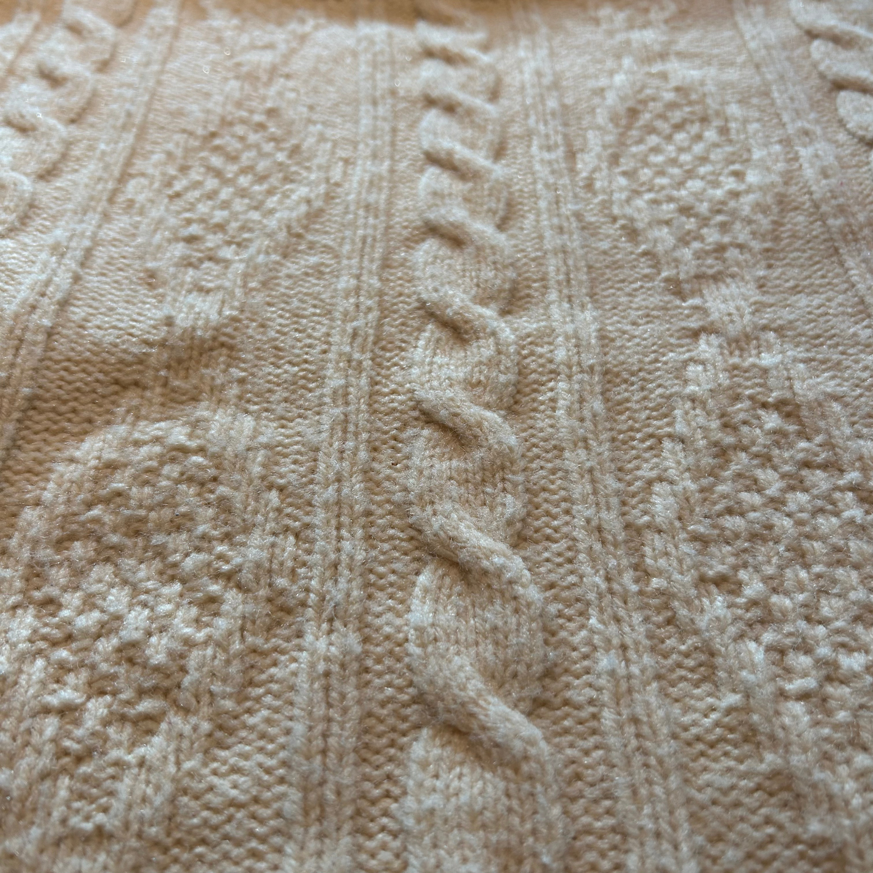 80s JC Penney Cable Knit Sweater - M/L