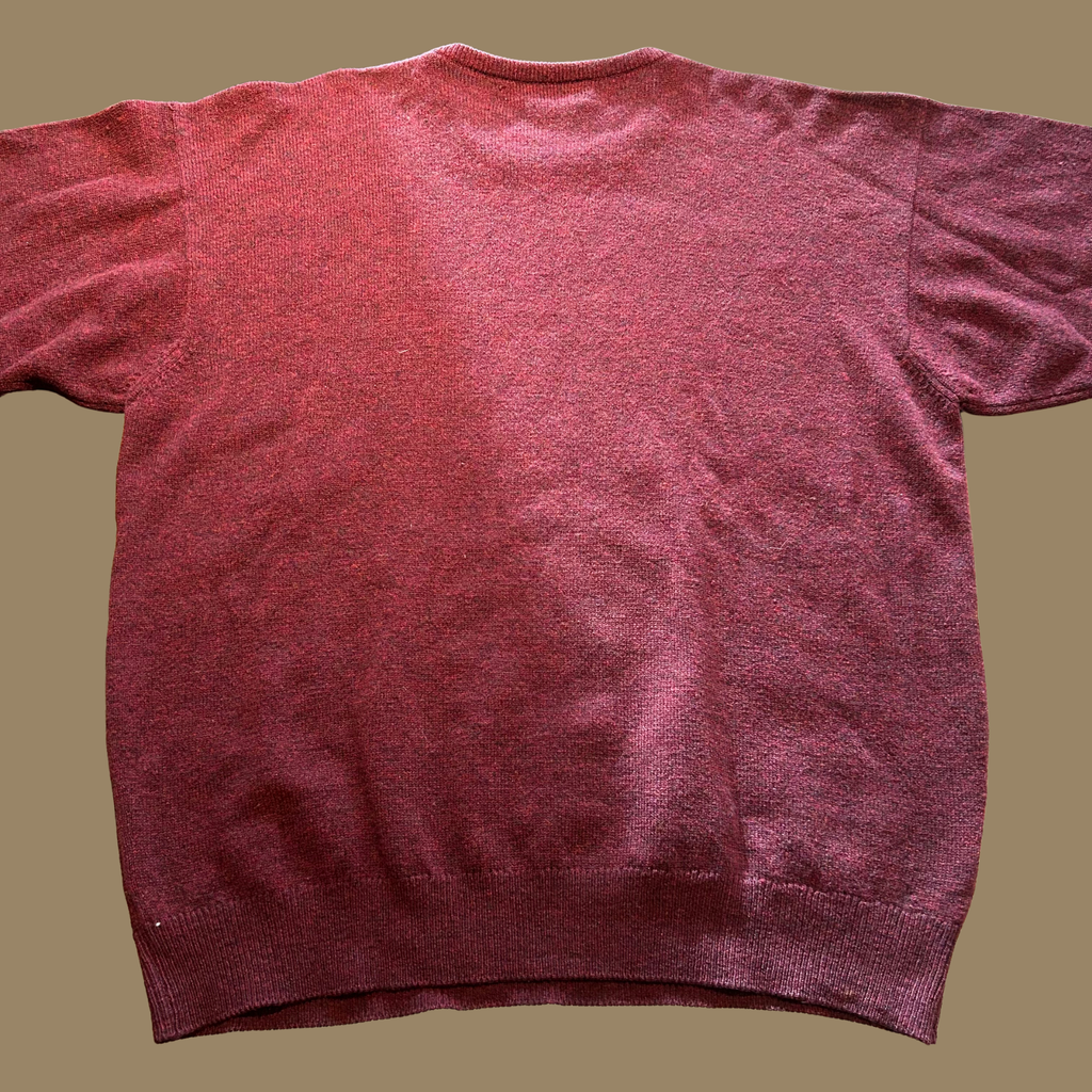 90s Burberry's Lambswool Argyle Sweater - L/XL