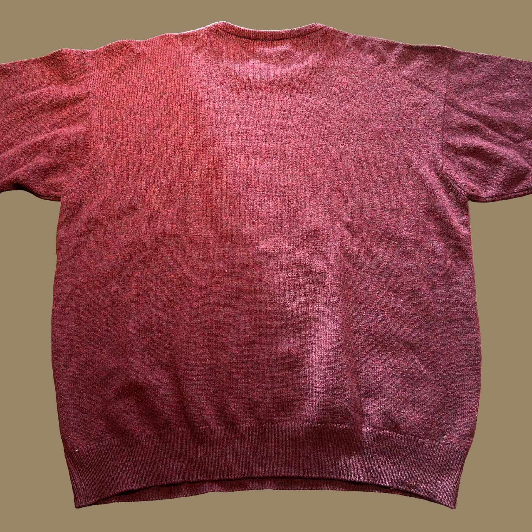 90s Burberry's Lambswool Argyle Sweater - L/XL