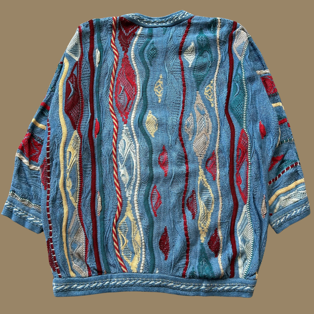 90s Coogi Blues Sweater - L/XL