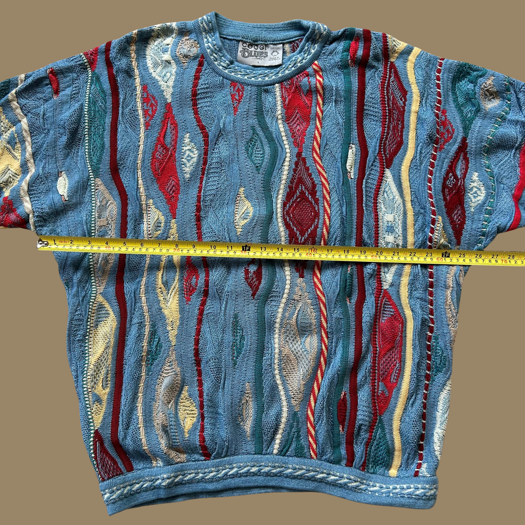 90s Coogi Blues Sweater - L/XL